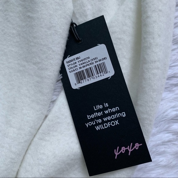 Wild fox | NWT Size Small Radiate Positivity Long Sleeve Top - Picture 11 of 16